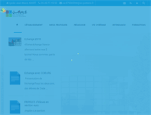 Tablet Screenshot of lycee-jeanmace.fr